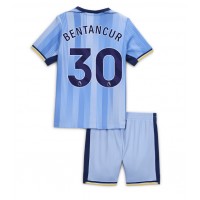 Tottenham Hotspur Rodrigo Bentancur #30 Auswärts Trikotsatz Kinder 2024-25 Kurzarm (+ Kurze Hosen)